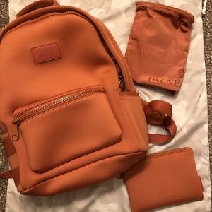 Medium Dagne Dover Dakota backpack in Sienna